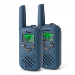 ALECTO FR10BU Walkie talkie με εμβέλεια έως και 6 km, σε μπλε χρώμα. - ALECTO