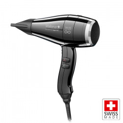 VALERA SWISS POWER4EVER EXENTIAL RC D Επαγγελματικό σεσουάρ μαλλιών με ΕVOLUTION Brushless digital BLDC-ENDURO-X μοτέρ 2400W και SuperFlex καλώδιο 3 μέτρων, με σύστημα Rotocord στη λαβή για περιστροφή καλωδίου 360°, σε μαύρο χρώμα. - VALERA