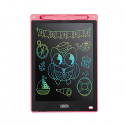 XO V02 PINK COLOR Ψηφιακός πίνακας γραφής 16, με ροζ περίβλημα - XO