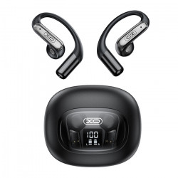 XO G49 BLACK COLOR Bluetooth ακουστικά handsfree με θήκη φόρτισης και LED οθόνη, σε μαύρο χρώμα - XO