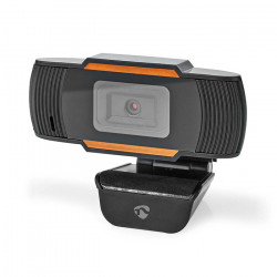 NEDIS WCAM100BK Web Camera Full HD 1080P με σταθερή εστίαση και ενσωματωμένο μικρόφωνο. - NEDIS