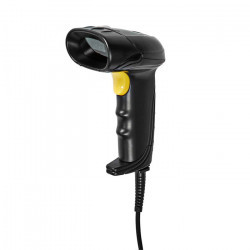 NEDIS BSCN2D100BK Ενσύρματος σαρωτής barcode CMOS με σύνδεση USB, σε μαύρο χρώμα. - NEDIS