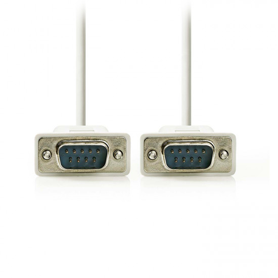 NEDIS CCGL52000IV20 Σειριακό καλώδιο, DB9 αρσ. - DB9 αρσ., 2.00m. - NEDIS