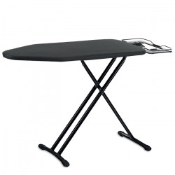 LIFE SOIREE 120 BLACK Σπαστή σιδερώστρα 120 x 38cm, σε μαύρο χρώμα - LiFE