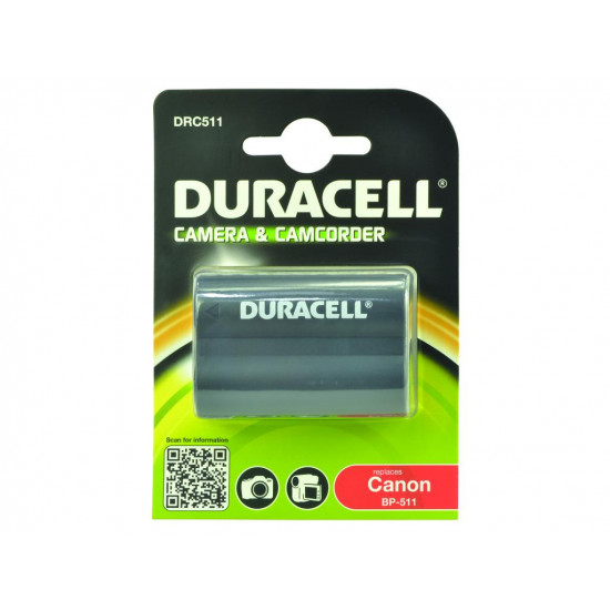 Duracell DRC511 Camera Battery 7.4V 1600mAh - DURACELL