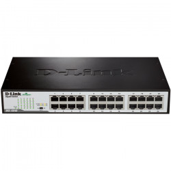 D-LINK DGS-1024D 24-Port Gigabit Unmanaged Desktop Rackmount Switch - D-LINK