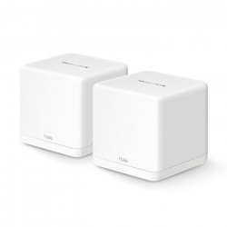 MERCUSYS HALO H60X(2-PACK) AX1500 AX1500 Whole Home Mesh WiFi 6 System (2-pack) - MERCUSYS