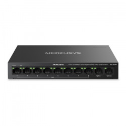 MERCUSYS MS110CMP 8-Port 10/100 Mbps + 2-Port Gigabit Desktop Switch με 8 θύρες PoE+ - MERCUSYS