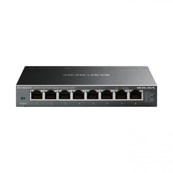 MERCUSYS MS108GS-M2 8-Port 2.5G Multi-Gigabit desktop switch - MERCUSYS