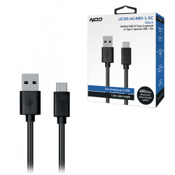 NOD UC35-AC480-1.5C Καλώδιο USB 2.0 Τype-A αρσενικό σε Τype-C αρσενικό 35W, 1.5m - NOD