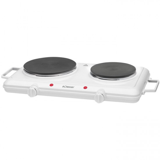 BOMANN DKP 5028 Επιτραπέζια ηλεκτρική εστία διπλή, 2500W. - BOMANN