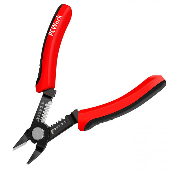 PCWork PCW04A 2 σε 1 Κοπτάκι - απογυμνωτής καλωδίων. - PCWork
