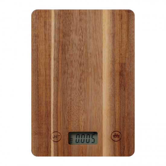 LiFE CUCINA Acacia Series Ξύλινη ψηφιακή ζυγαριά κουζίνας - LiFE