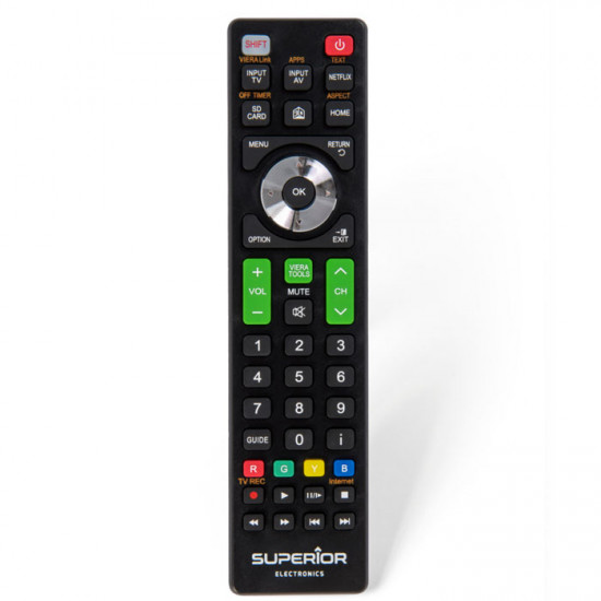 Superior Telec.Univ. Panasonic funzioni Smart TV SH SUPTRB011