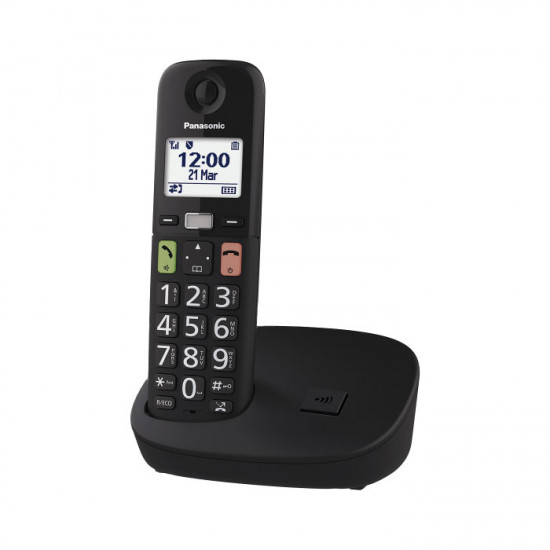 Panasonic ασύρματο τηλέφωνο KX-TGU110EXB με μεγάλα κουμπιά