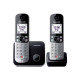 Ασύρματο Τηλέφωνο Panasonic KX-TG6852GRB Μαύρο