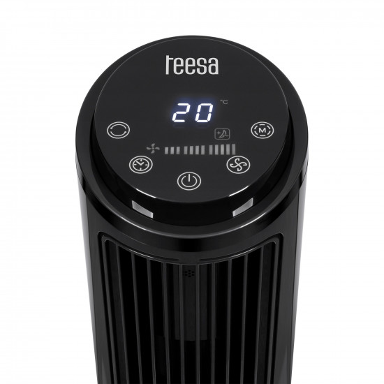 Ανεμιστήρας στήλη 74cm Teesa μαύρος