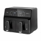 Φριτέζα αέρος 8lt με διπλό αποσπώμενο κάδο XXL 2700W TSA8089 Teesa