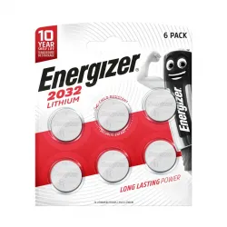 Energizer CR2032 μπαταρίες λιθίου 3V (6 τμχ)