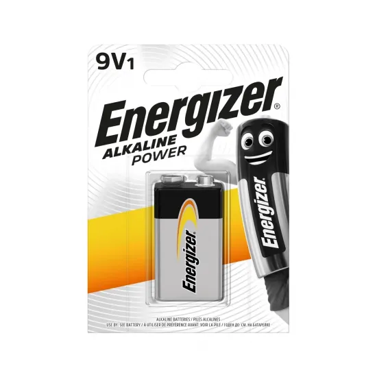 Energizer 6LR61 9V αλκαλική μπαταρία Ρ9 (1 τμχ)