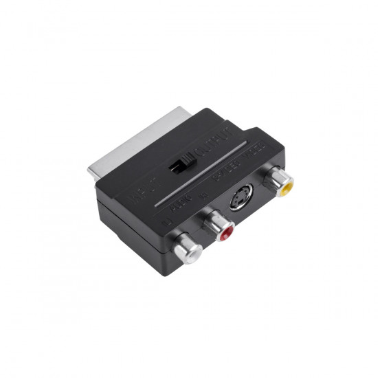 Αντάπτορας SCART - 3xRCA + SVHS in-out