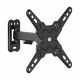 Βάση TV 13-43 έως 20kg ρυθμιζόμενη Cabletech