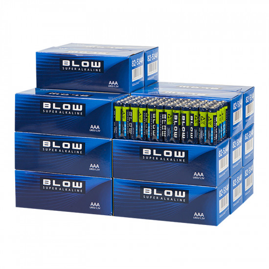 Μπαταρίες AAA 20 blister 2 τεμαχίων SUPER ALKALINE BLOW (40 τμχ)