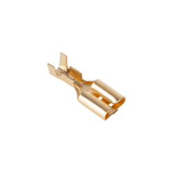 Συνδετήρας F-2.5 θηλυκό 6.3mm KF41 (100 τμχ)