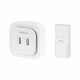 Ασύρματο κουδούνι 230V (36 μελωδίες, 2 υποδοχές USB) REBEL