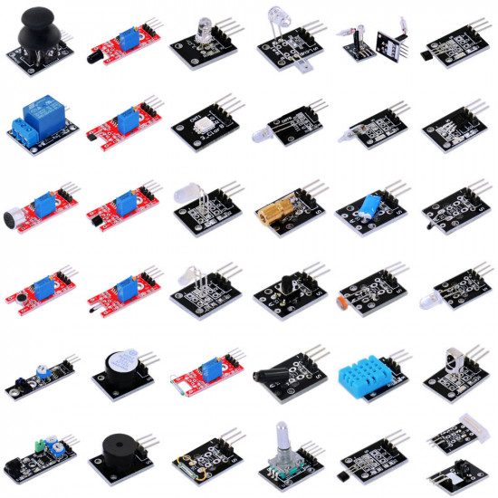 37 σε 1 Sensor Module Shield Start Kit για Arduino