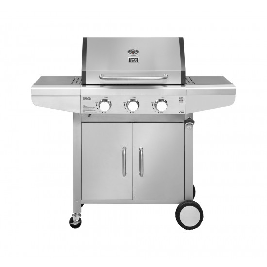 Μπάρμπεκιου Αερίου TEESA BBQ 3001 Master Gas με 3 καυστήρες