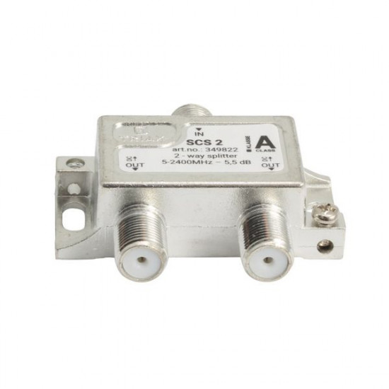 TRIAX διακλαδωτής 2 εξόδων 5-2400MHz SCS 2