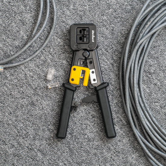 Πρέσα RJ45, RJ12, RJ11, Open Type Rebel