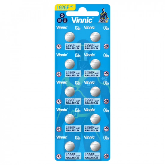 Μπαταρία AG7 L926 Vinnic (10 τμχ)