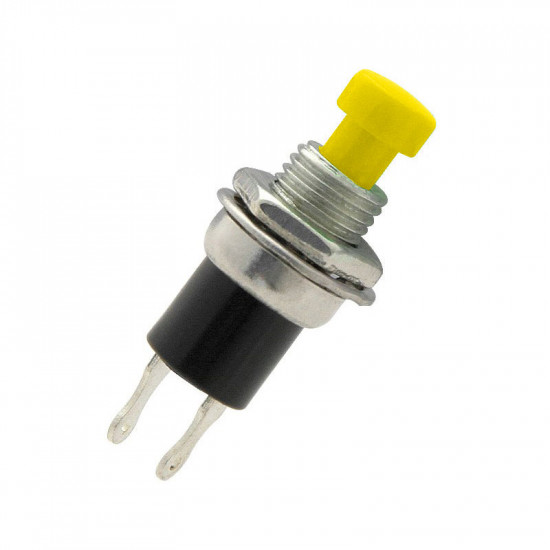Μπουτόν Push OFF 1A 250V/125V 3A κίτρινο