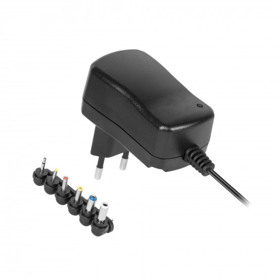 Ρυθμιζόμενο Universal Τροφοδοτικό 3-12V 1000mA 12W με σετ βυσμάτων DM PRO Power