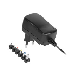 Ρυθμιζόμενο Universal Τροφοδοτικό 3-12V 1500mA 18W με σετ βυσμάτων DM PRO Power