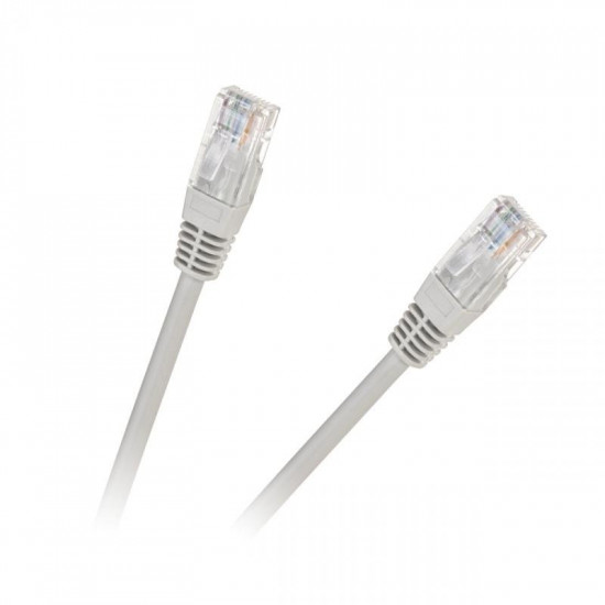 Patch cord UTP cat5e 1m γκρι DM PRO