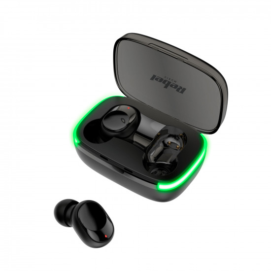 Bluetooth in-ear ακουστικά με θήκη φόρτισης Rebel TWS-Y60