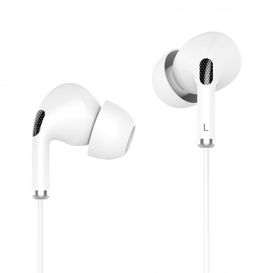 Ακουστικά in-ear USB-C με μικρόφωνο Kruger&Matz C1 λευκά