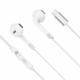 Ακουστικά in-ear USB-C με μικρόφωνο Kruger&Matz C2 λευκά