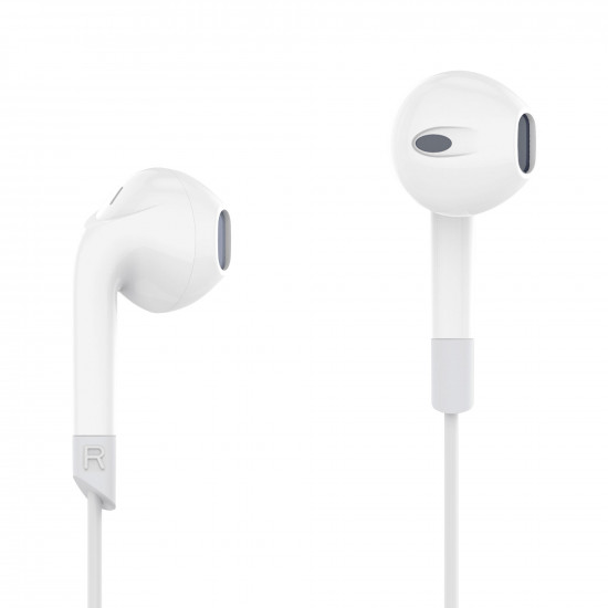 Ακουστικά in-ear USB-C με μικρόφωνο Kruger&Matz C2 λευκά