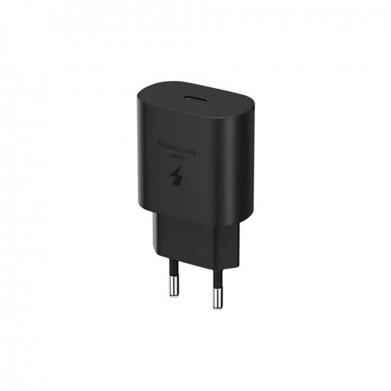 Φορτιστής USB C 25W με λειτουργία Power Delivery μαύρος