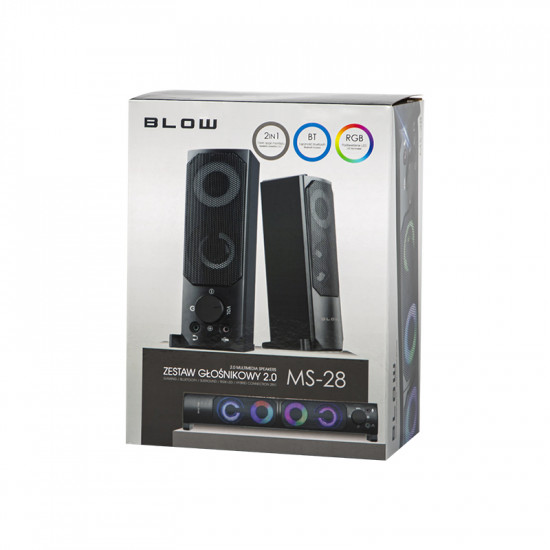 Ηχεία υπολογιστή 2.0 MS-28 soundbar BLOW