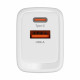 Φορτιστής USB A - USB C 65W με λειτουργία Power Delivery και Quick Charge Kruger&Matz GAN