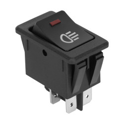 Διακόπτης 2 Θέσεων 35Α 12V με κόκκινο LED
