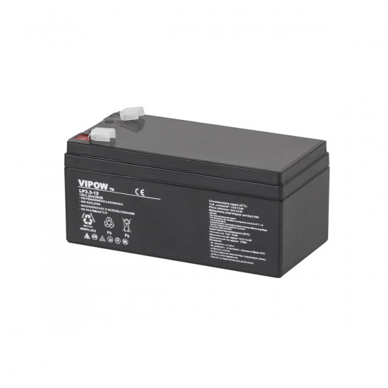 Μπαταρία μολύβδου Gel 12V 3,3Ah VIPOW