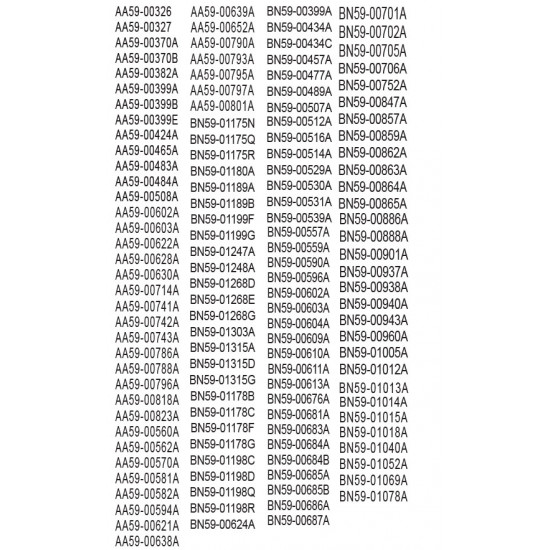 Universal τηλεχειριστήριο TV SAMSUNG