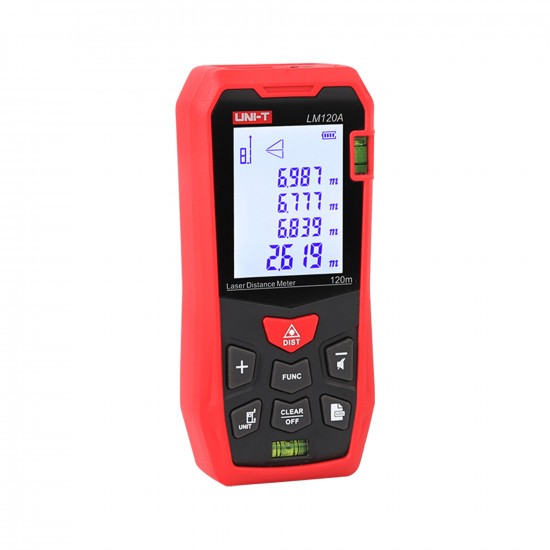 Μέτρο Laser έως 120m Uni-T LM120A