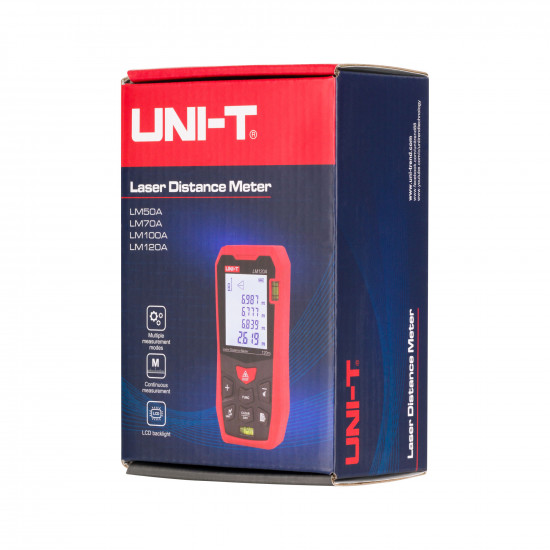 Μέτρο Laser έως 120m Uni-T LM120A